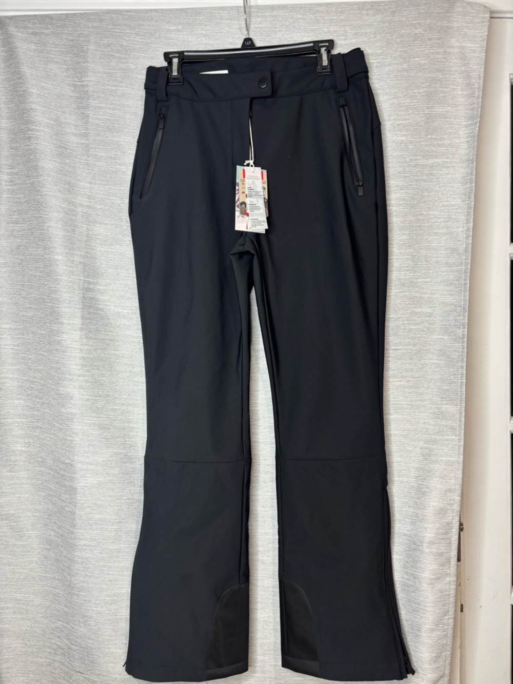 Zara Black Women's Flared Ski Pants